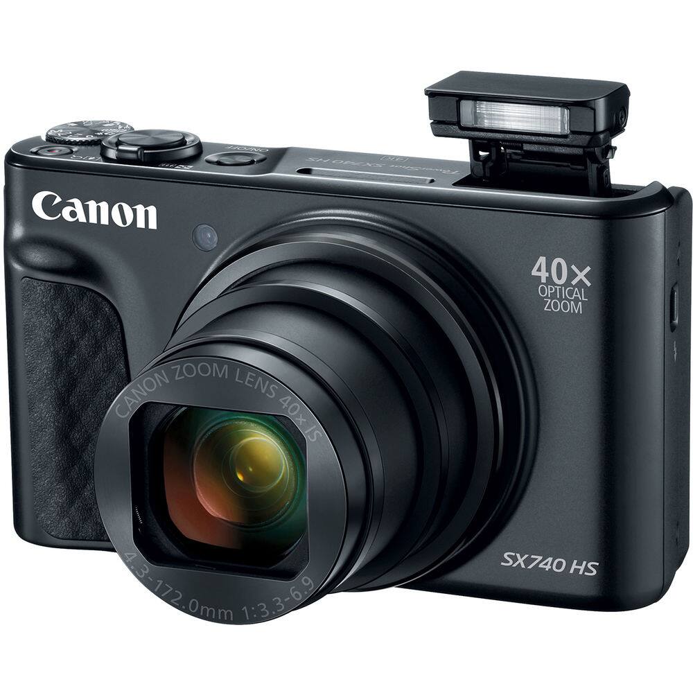 Canon SHOENS 40x OPTICAL ZOOM ZOOM CANON LENS 40xIS IS 4.3-172.0mm 1:3.3-6.9 1:3.3 SX740 HS