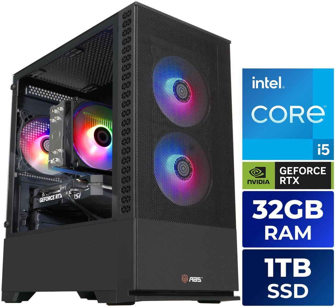 intel CORE i5  
GEFORCE NVIDIA RTX  
32GB RAM 1TB SSD