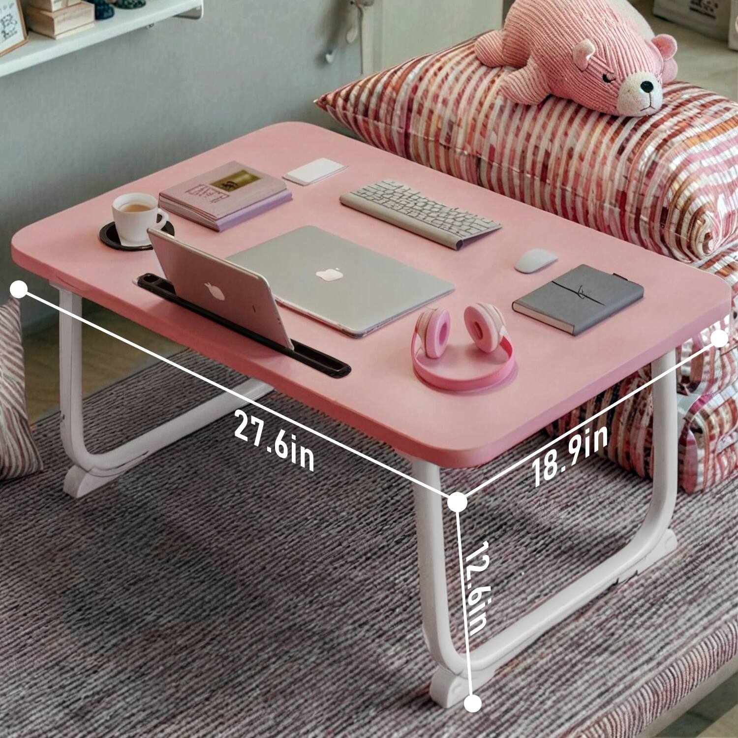 B LAT 27.6in 18.9in 12.6in