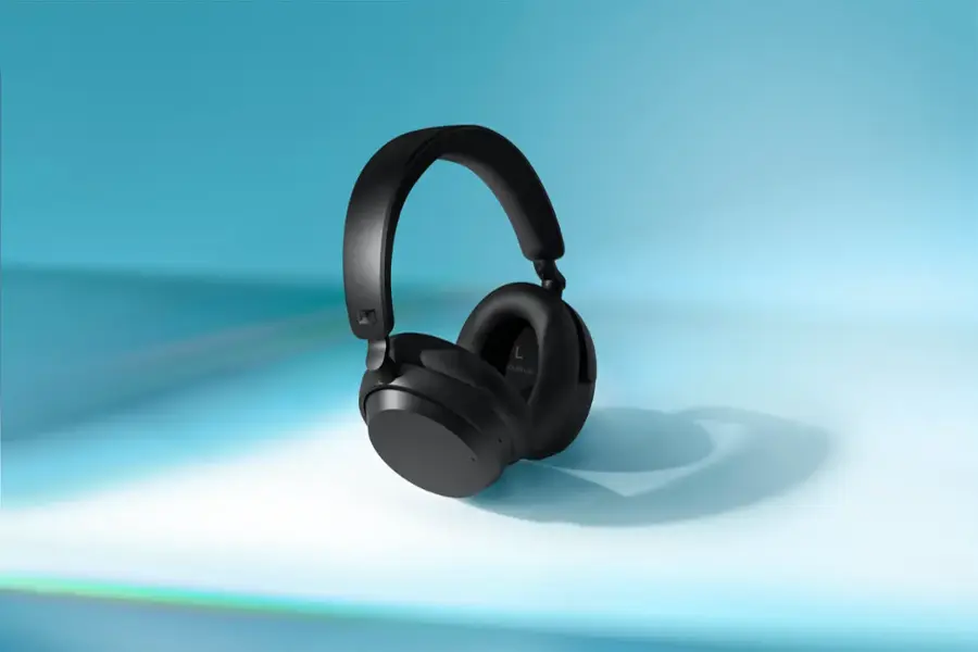 Alt View 14. Sennheiser - ACCENTUM Wireless Bluetooth Around-the-ear Headphones – Hybrid Noise Cancelling (ANC), All-Day Comfort - Black.