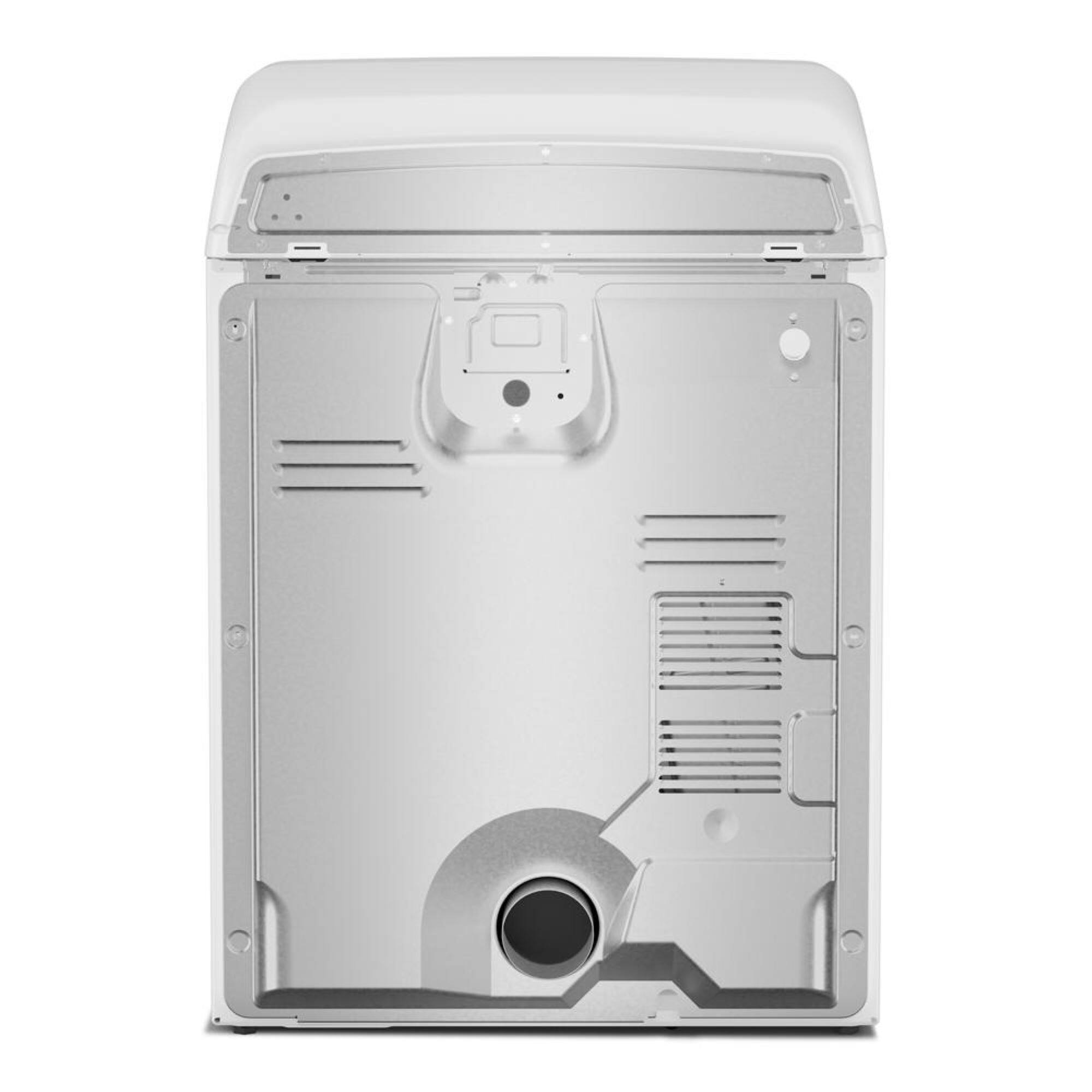 Back. Maytag - 7.0 Cu. Ft. Electric Dryer with Extra Power and Pet Pro Option - White.