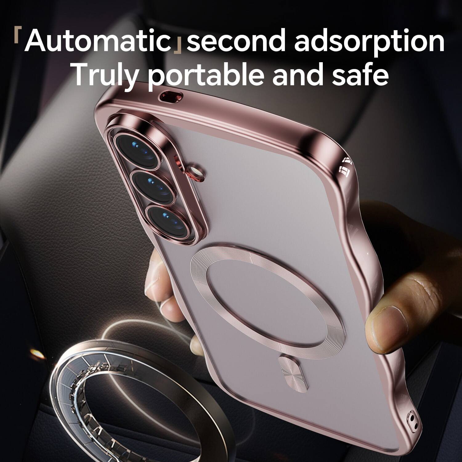 "Automatic" second adsorption  
Truly portable and safe