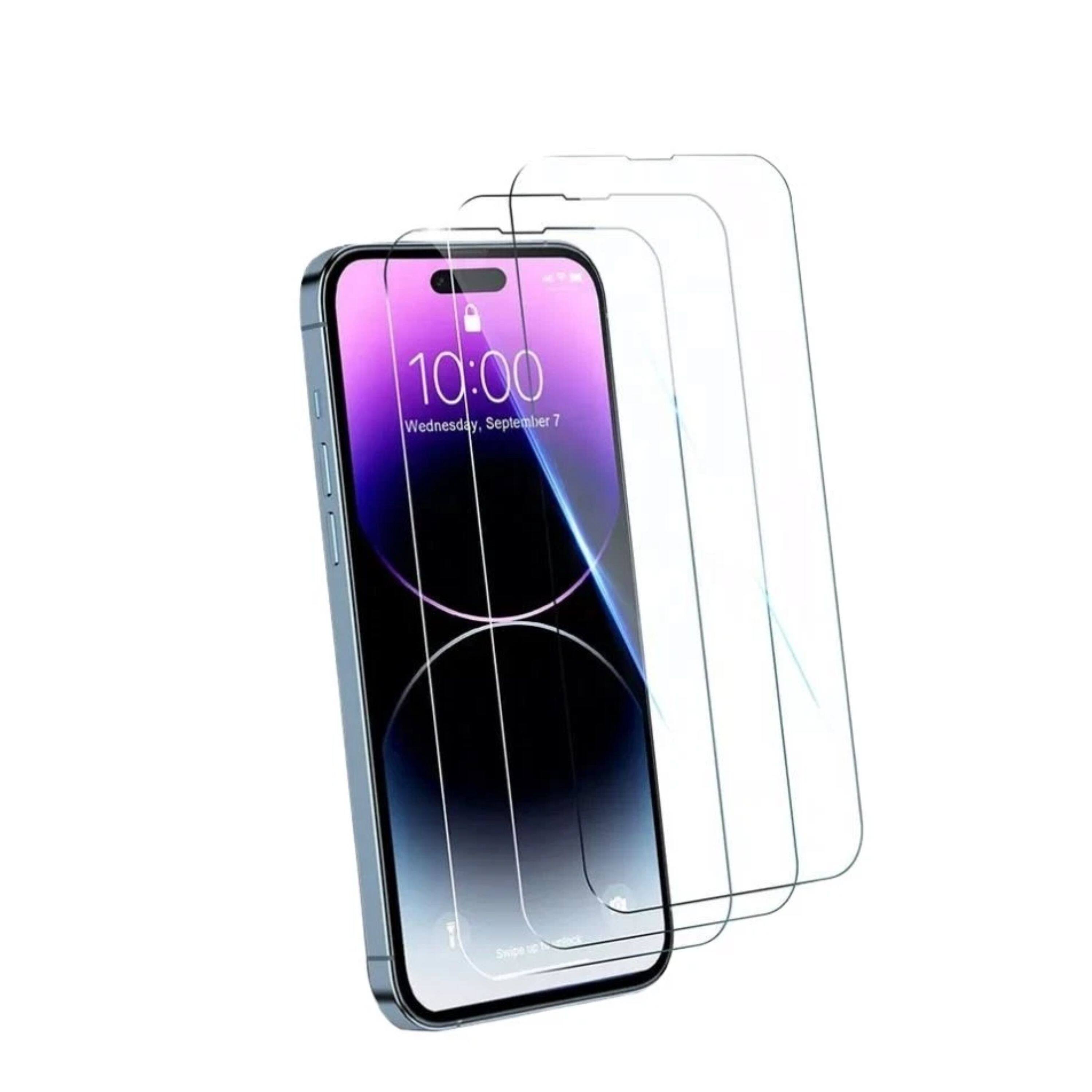 Kitcheniva - Tempered Glass Screen Protector For iPhone 17 Pro 3 Pack - Clear