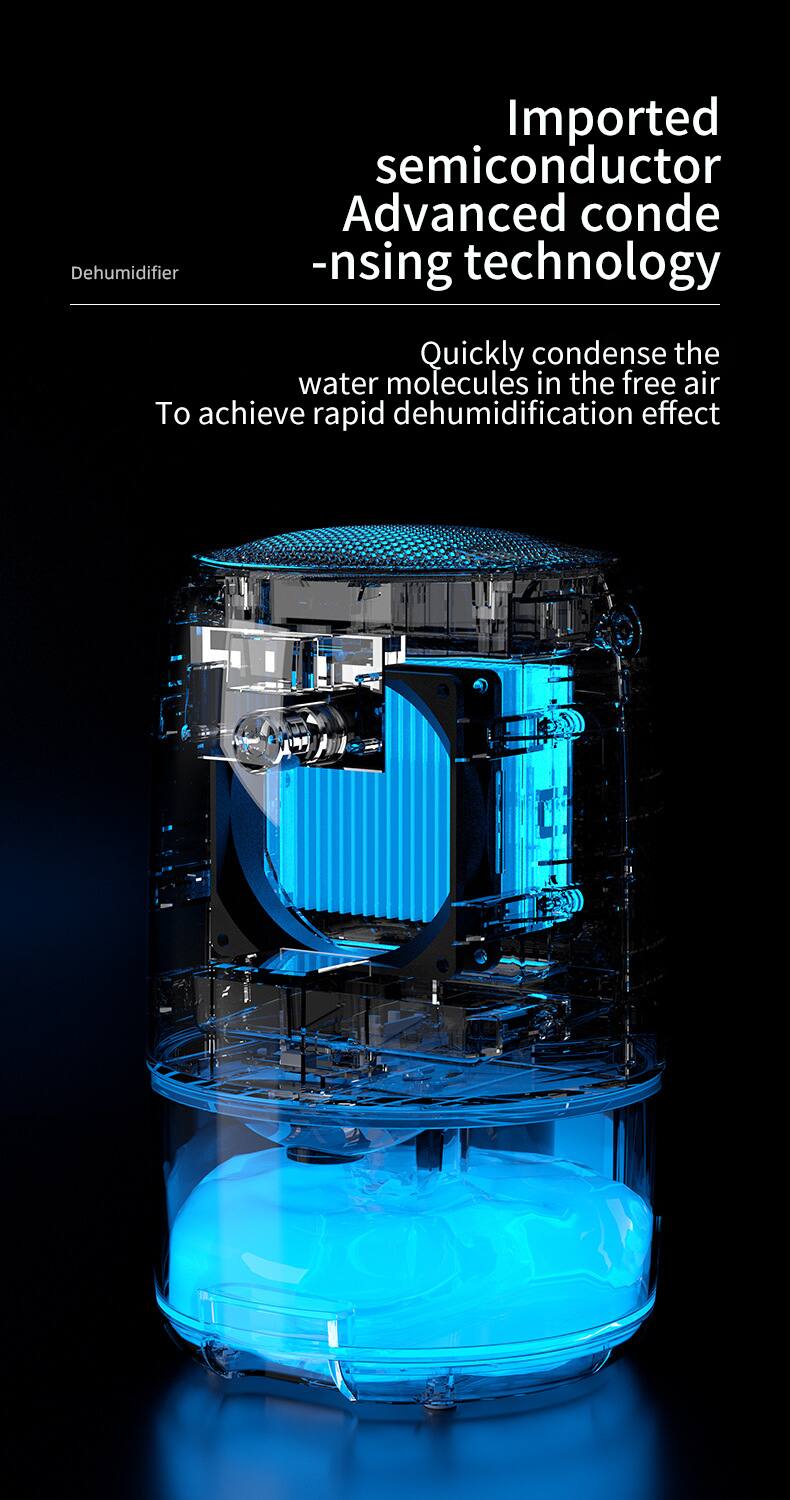 Dehumidifier

Imported semiconductor Advanced condensing technology

Quickly condense the water molecules in the free air To achieve rapid dehumidification effect