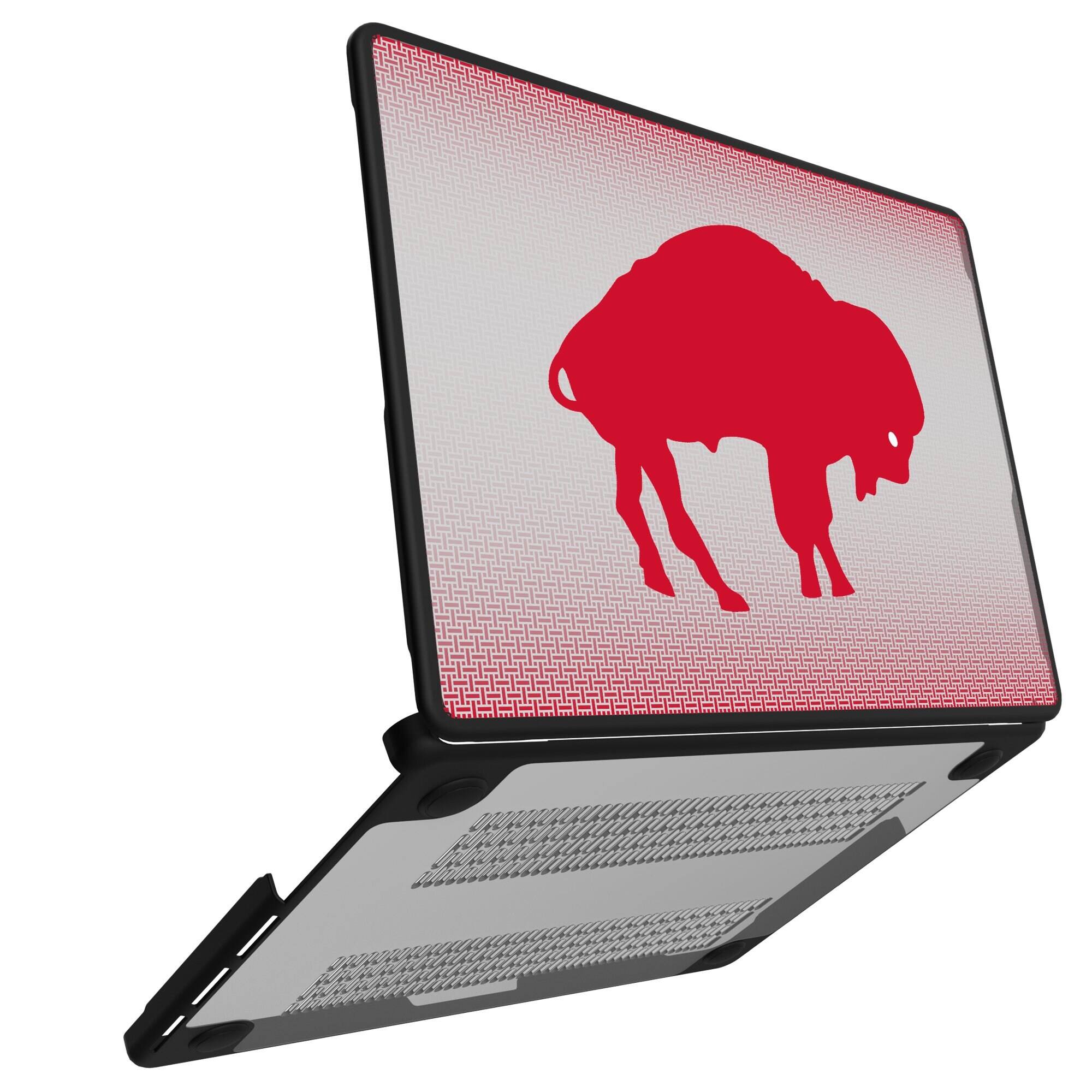 Alt View 1. Keyscaper - Buffalo Bills Linen MacBook Case - Pro 13 in - Multicolor.