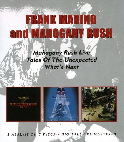 Frank Marino & Mahogany Rush - Live / Tales of the Unexpected / Whats Next   - COMPACT DISCS [CD]