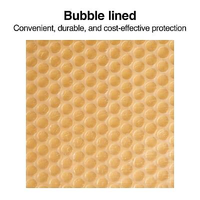 Bubble lined  
Convenient, durable, and cost-effective protection