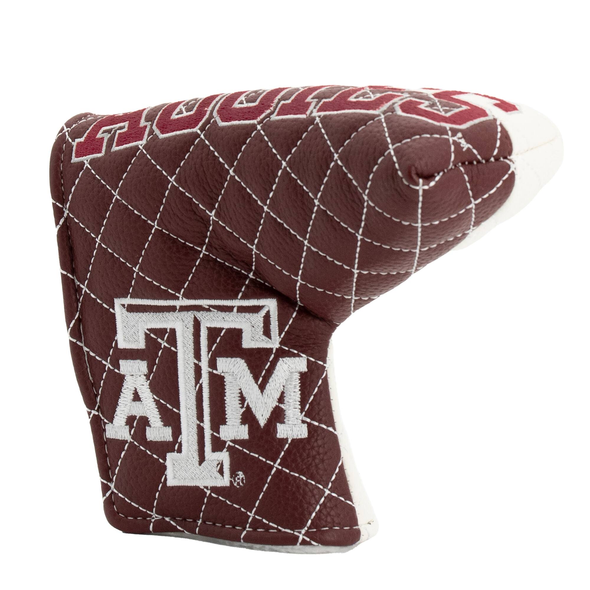 Alt View 2. Team Golf - Texas A&M Aggies Quilted Blade Putter Cover - Multicolor.