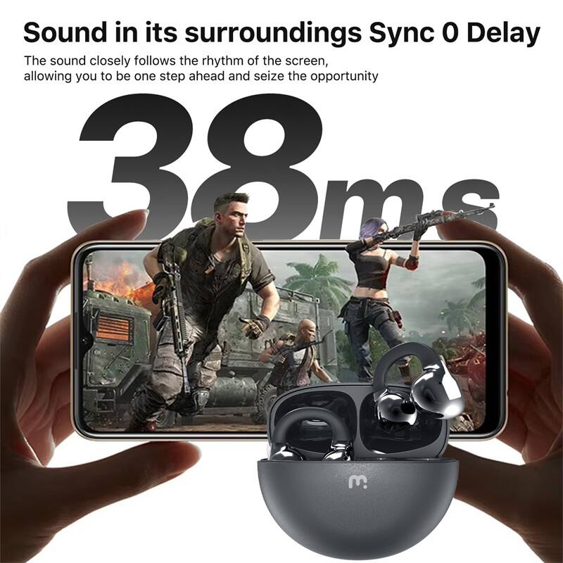 Sound in its surroundings Sync 0 Delay  
The sound closely follows the rhythm of the screen, allowing you to be one step ahead and seize the opportunity  
38ms