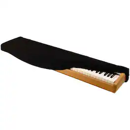 On Stage Stands - On Stage KDA7088B 88-Key Electronic Keyboard Dust Cover (Black)