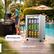 EA 220
Anti-UV Glass Door
Waterproof
Rated IPX4 waterproof, so you can keep outside on your patio or pool bar worry-free from water damage.