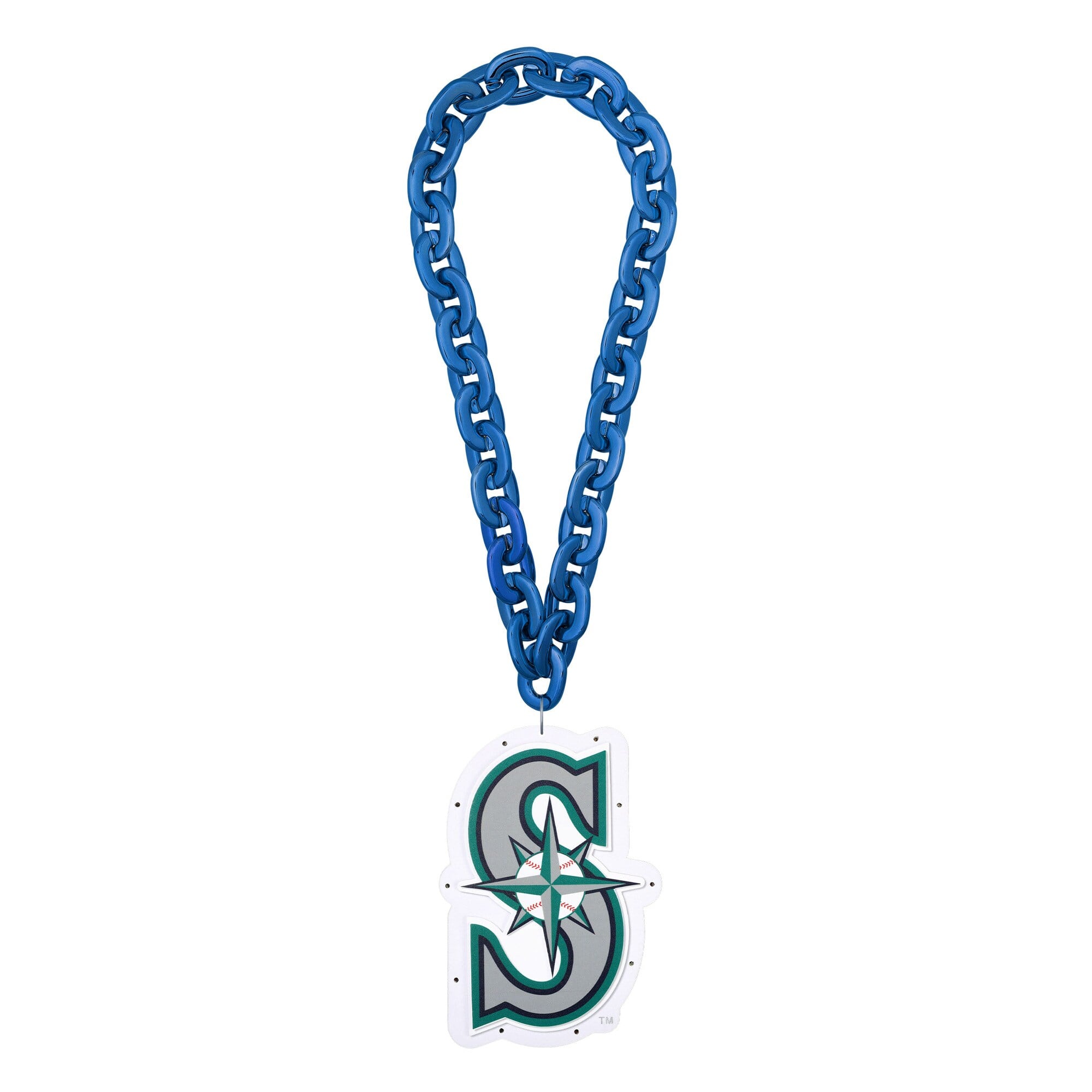 FOCO - Seattle Mariners Light Up Big Logo Fan Chain - Multicolor