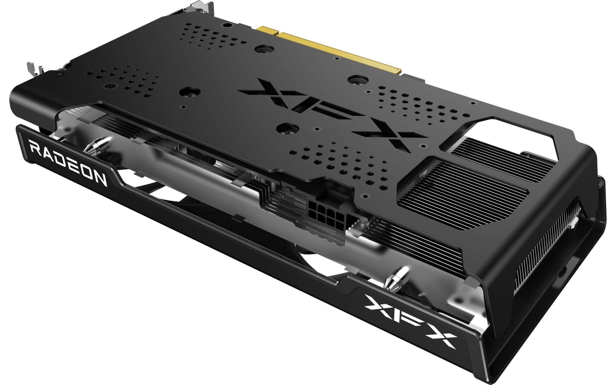 Alt View 13. XFX - SPEEDSTER SWFT210 AMD Radeon RX 6650XT Core 8GB GDDR6 PCI Express 4.0 Gaming Graphics Card - Black.