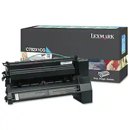 Lexmark - C782X1CG 15000-Page Extra High-Yield Toner - Cyan