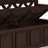 Alt View 15. Simpli Home - Amherst Entryway Storage Bench - Farmhouse Brown.