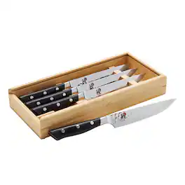 Miyabi - Hisho 4-pc Steak Knife Set - Black