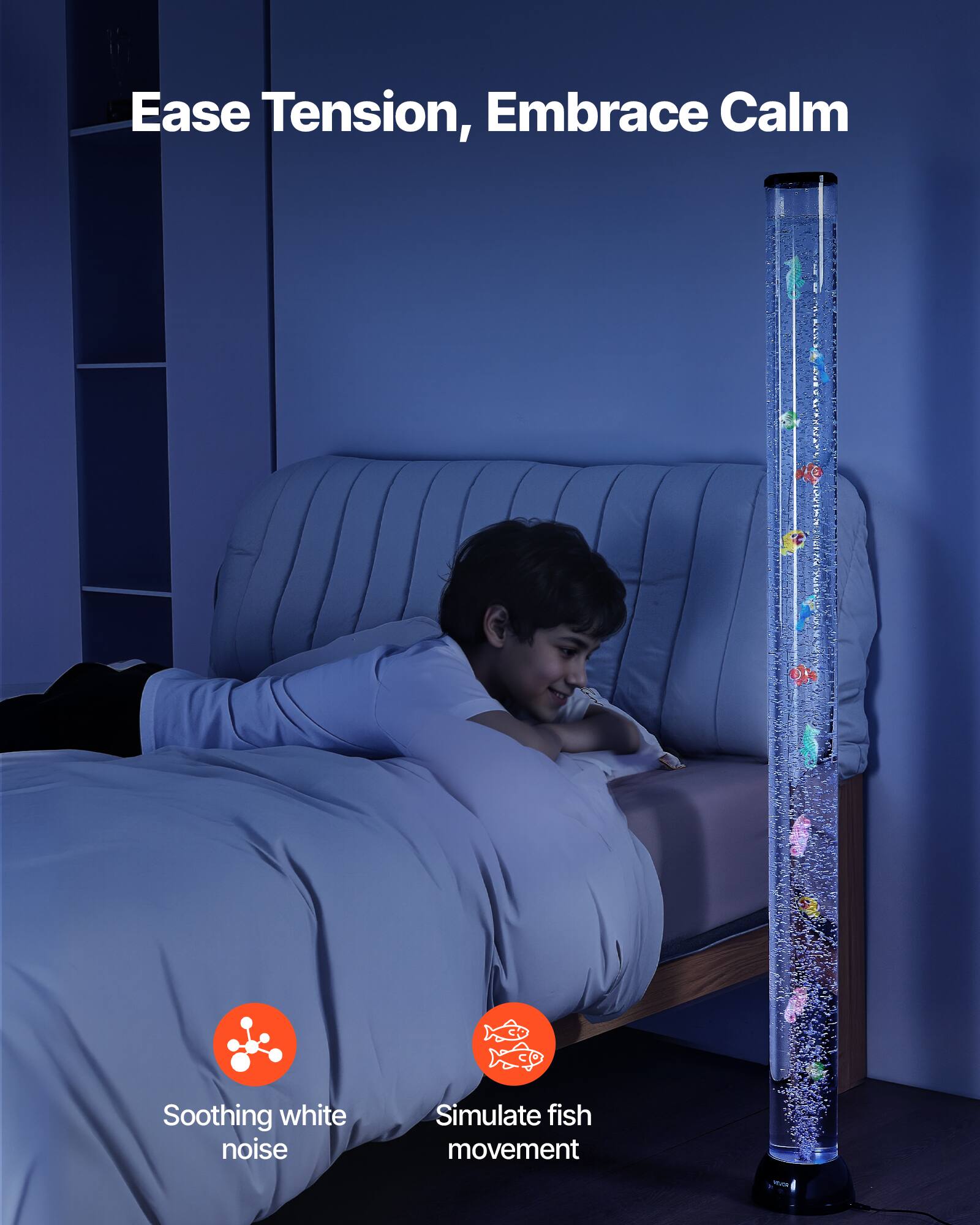 Ease Tension, Embrace Calm

Soothing white noise

Simulate fish movement