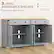 3-LEVEL ADJUSTABLE SHELVES
Suit items in different sizes
1.3" (3.2 cm)