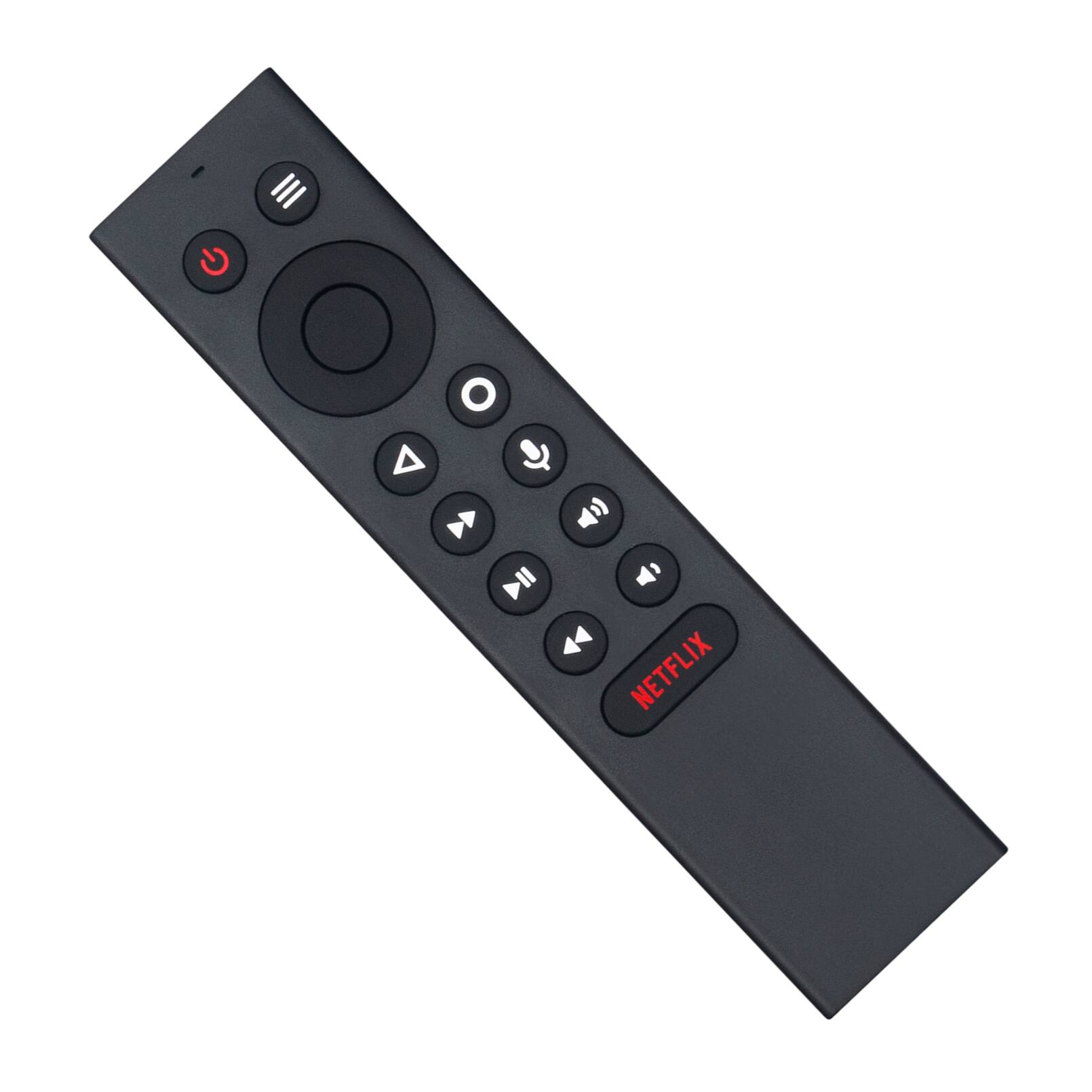 Left. WINFLIKE - WINFLIKE P3700 Replacement Voice Remote for NVIDIA Shield Android TV Pro and Shield TV 2015/2017/2019 Models - black.