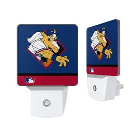 Keyscaper - Texas Rangers Stripe Mascot Nightlight 2-Pack - Multicolor