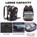 LARGE CAPACITY: Top Pocket, Front Access Pocket, Padded Laptop Compartment