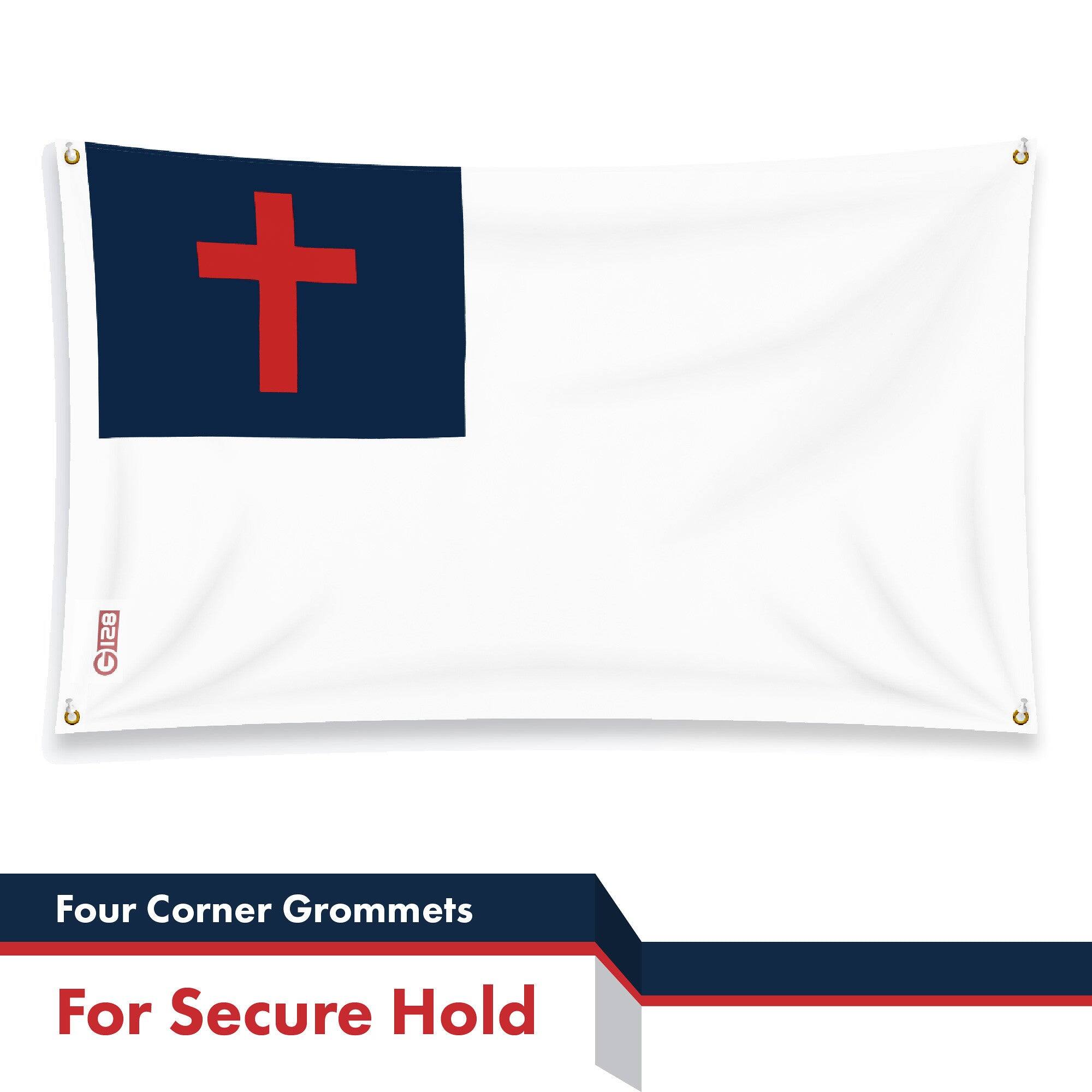 Four Corner Grommets For Secure Hold