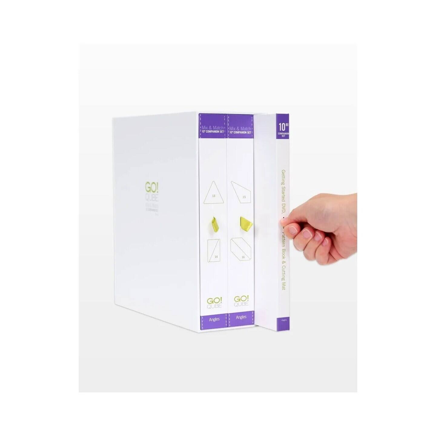 - Mx 2 Matches Mx 5 Matches
- P a 10"
- GO! QUBE
- Getting Started DVD
- GO! QUBE Pattern Book & Cutting Mat
- Angles
- Angles