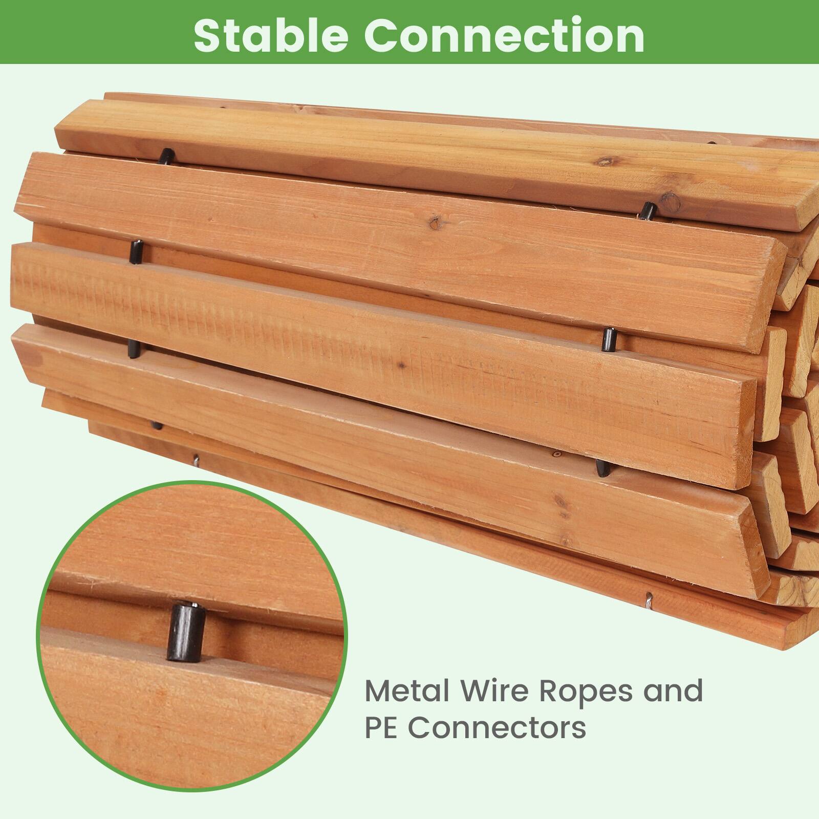 Stable Connection

Metal Wire Ropes and PE Connectors