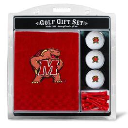 Team Golf - Maryland Terrapins Embroidered Golf Gift Set - Multicolor