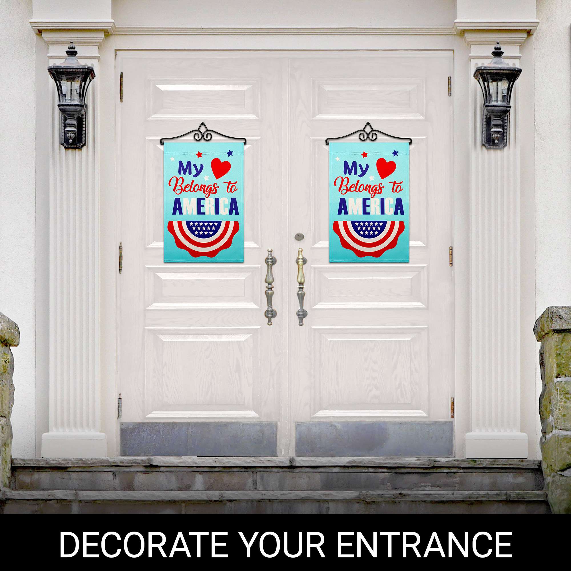 My Heart Belongs to AMERICA  
My Heart Belongs to AMERICA  
DECORATE YOUR ENTRANCE