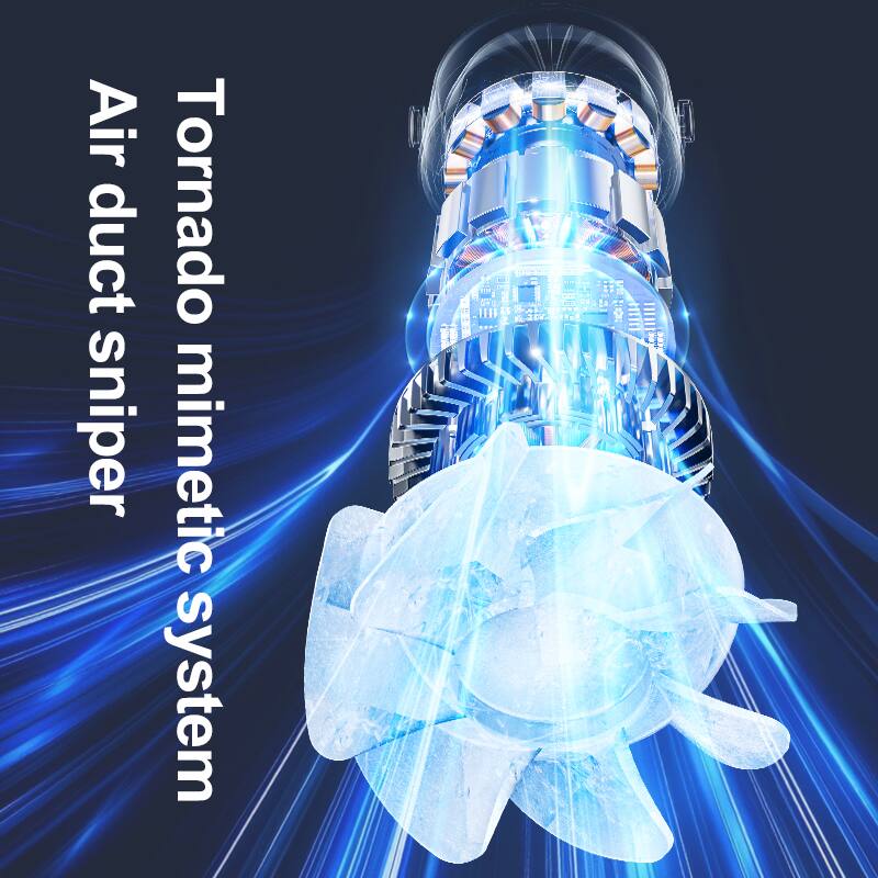 Tornado mimetic system  
Air duct sniper