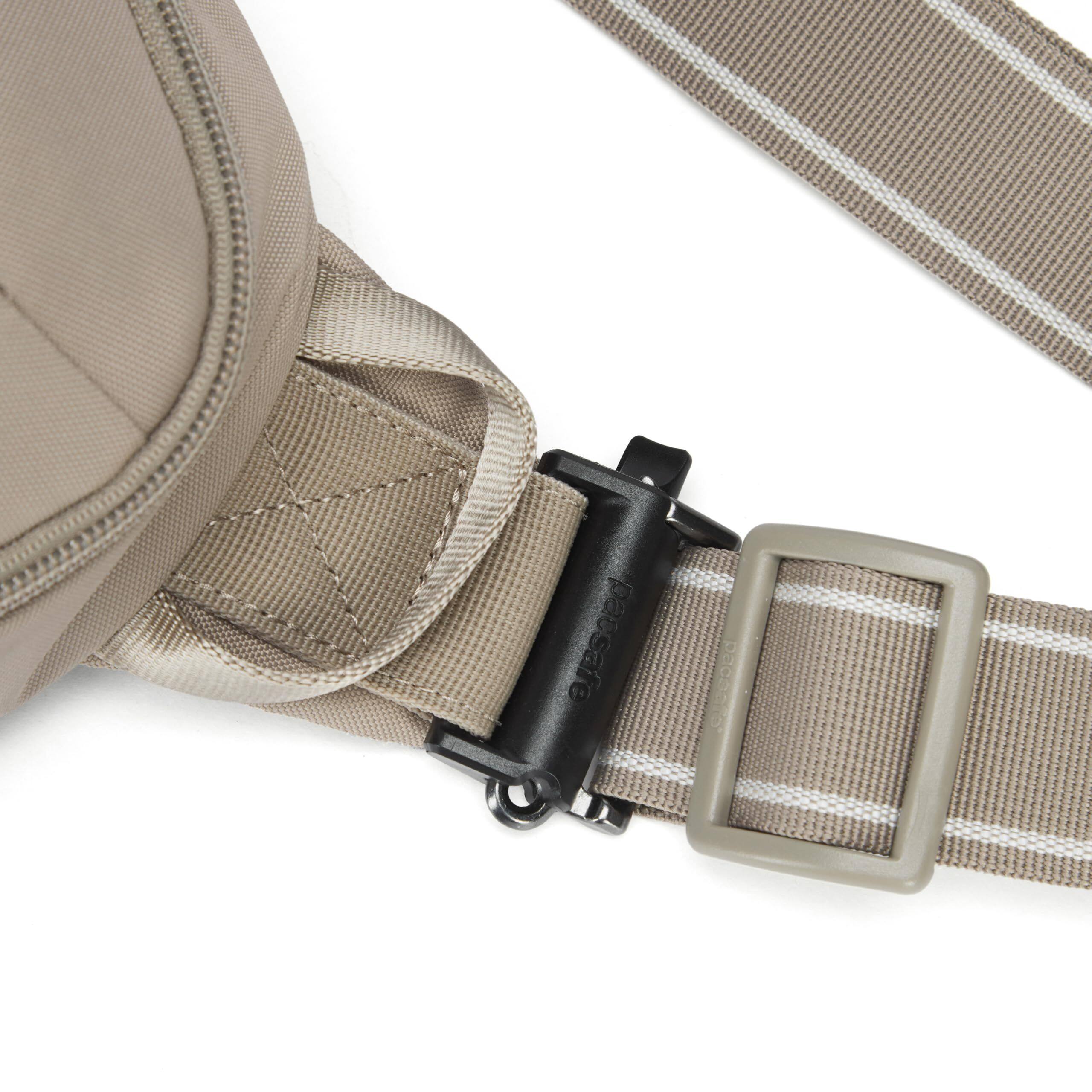 Alt View 2. Pacsafe - Metrosafe X Urban Sling - Beige.