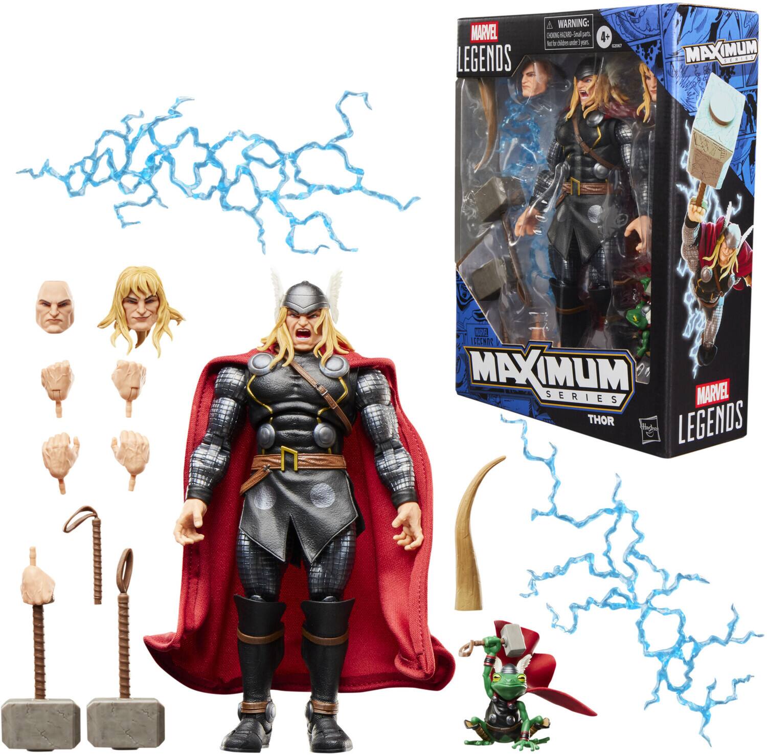 Hasbro - Thor - Marvel Legends: Maximum Series - Thor Action Figure - COLLECTIBLES - Multicolor