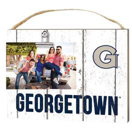 Jardine - Georgetown Hoyas 8" x 10" Weathered Clip It Frame - White