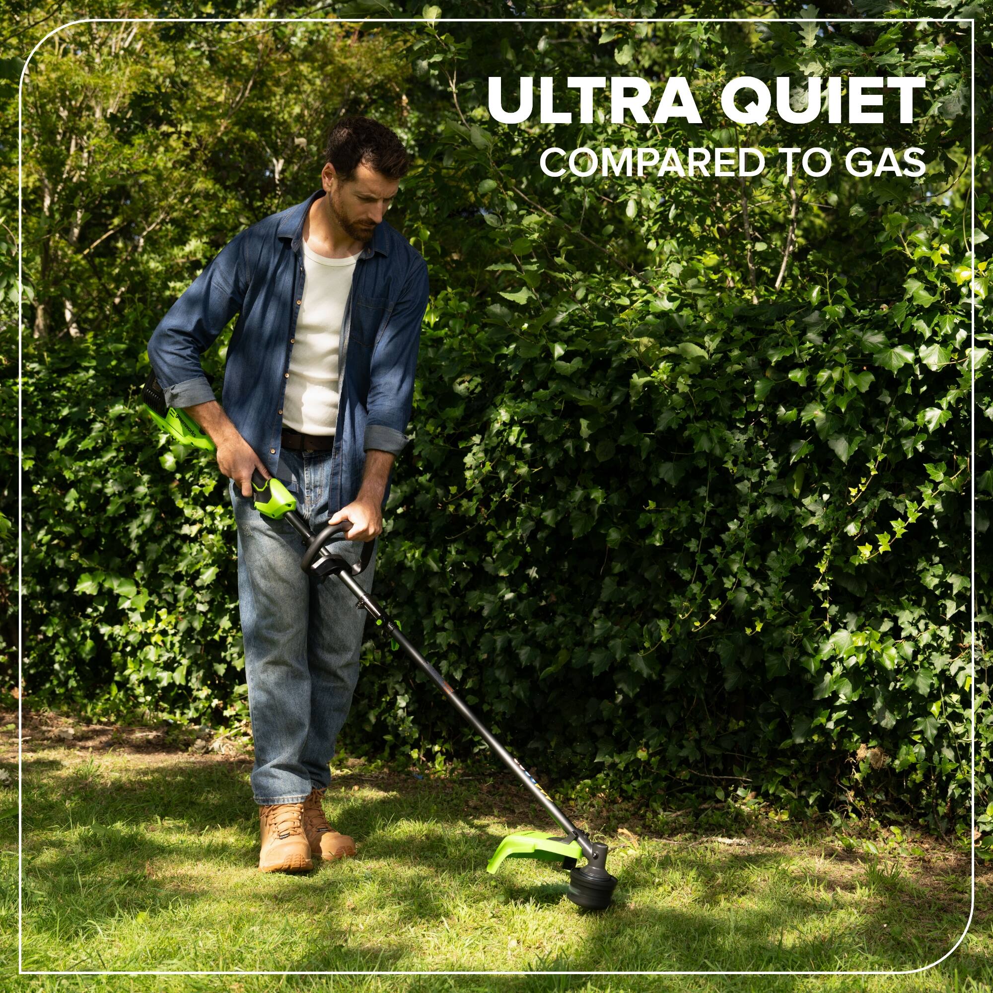 ULTRA QUIET COMPARED TO GAS
