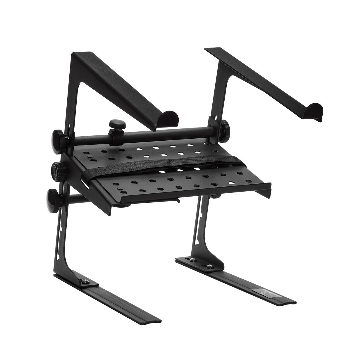 Alt View 2. H&A - H&A Single-Tier Multi-Purpose DJ Laptop Stand.