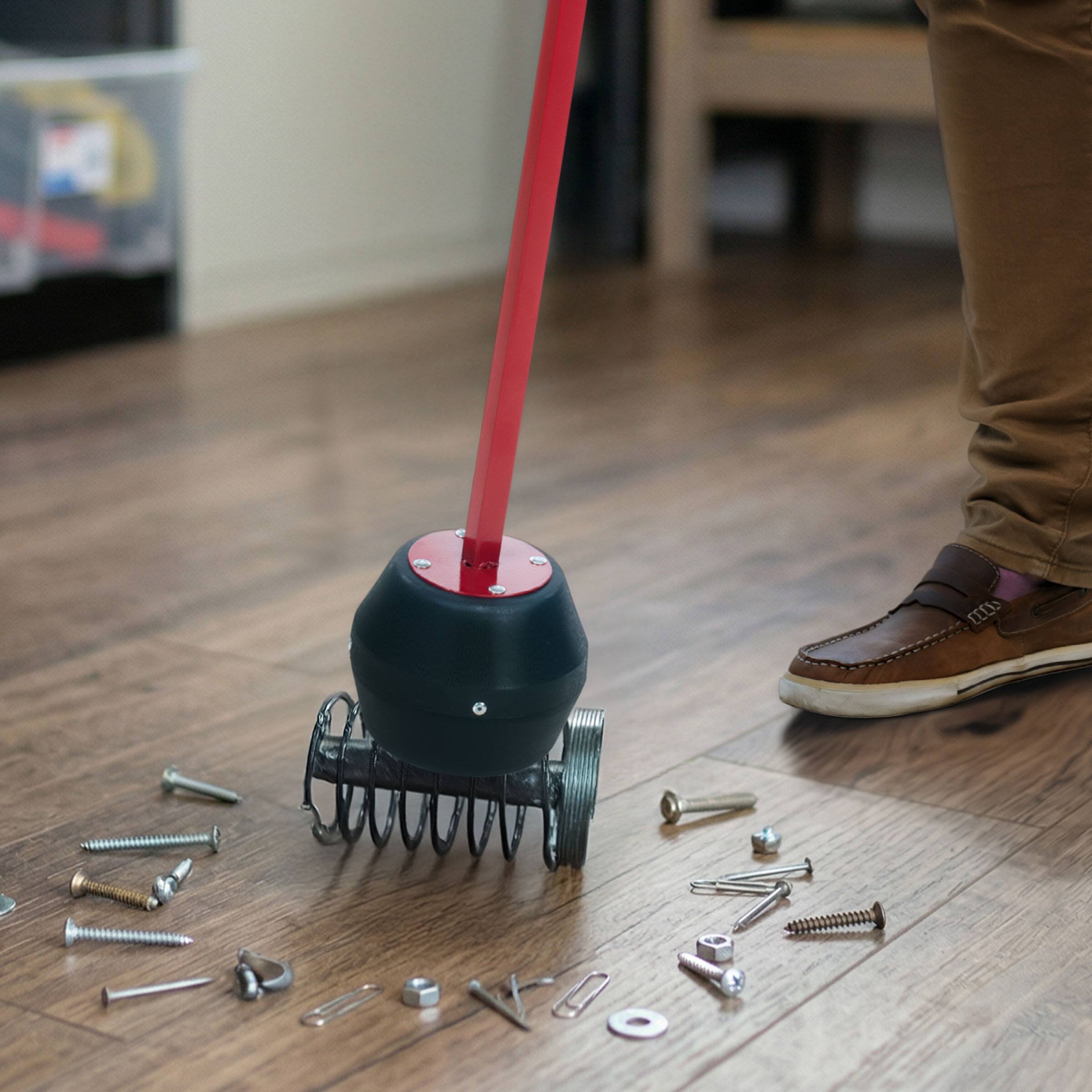 Alt View 4. Stalwart - Magnetic Pickup Tool Large Magnet with 25lb Pull, 27.5-Inch Reach, and Quick Release Handle.