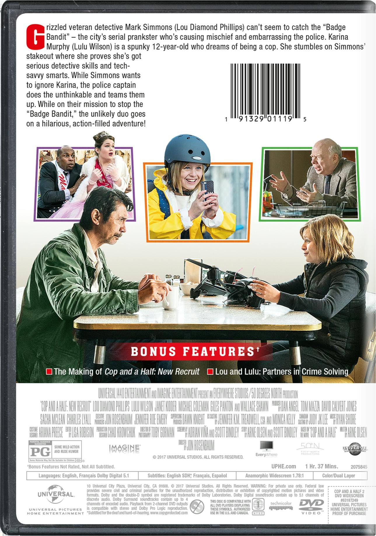 Angle. Cop and a Half: New Recruit [DVD].