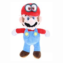 Johnny's Toys - Nintendo Super Mario 18 Inch Character Plush | Mario Cappy - Red