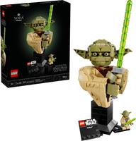 LEGO - Star Wars: Attack of the Clones Yoda Bust 75438 - Front_Zoom