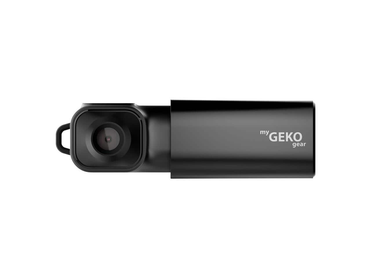 myGEKOgear by Adesso Moto Snap 1080p Motorcycle Camera with APP for Instant Video Access GOMS32G - Black