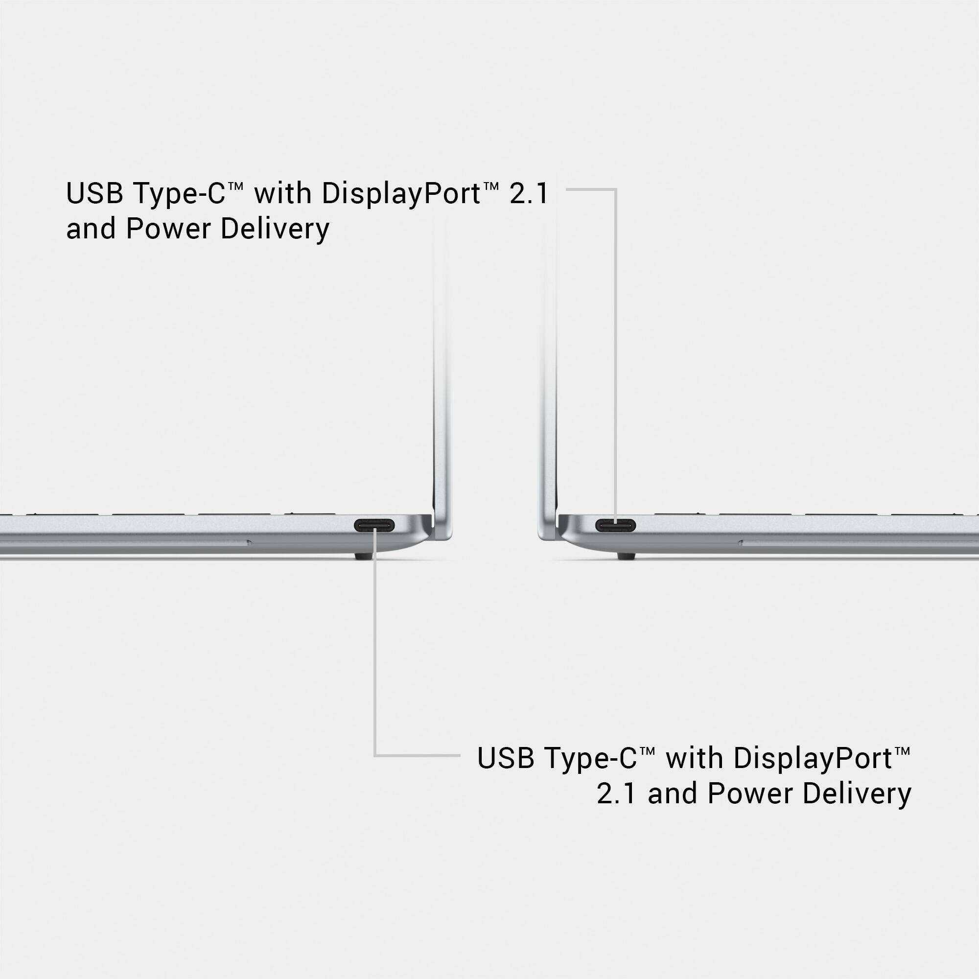 USB Type-C™ with DisplayPort™ 2.1 and Power Delivery