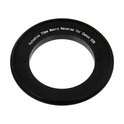 Fixed 72mm Macro Reverse for Canon EOS