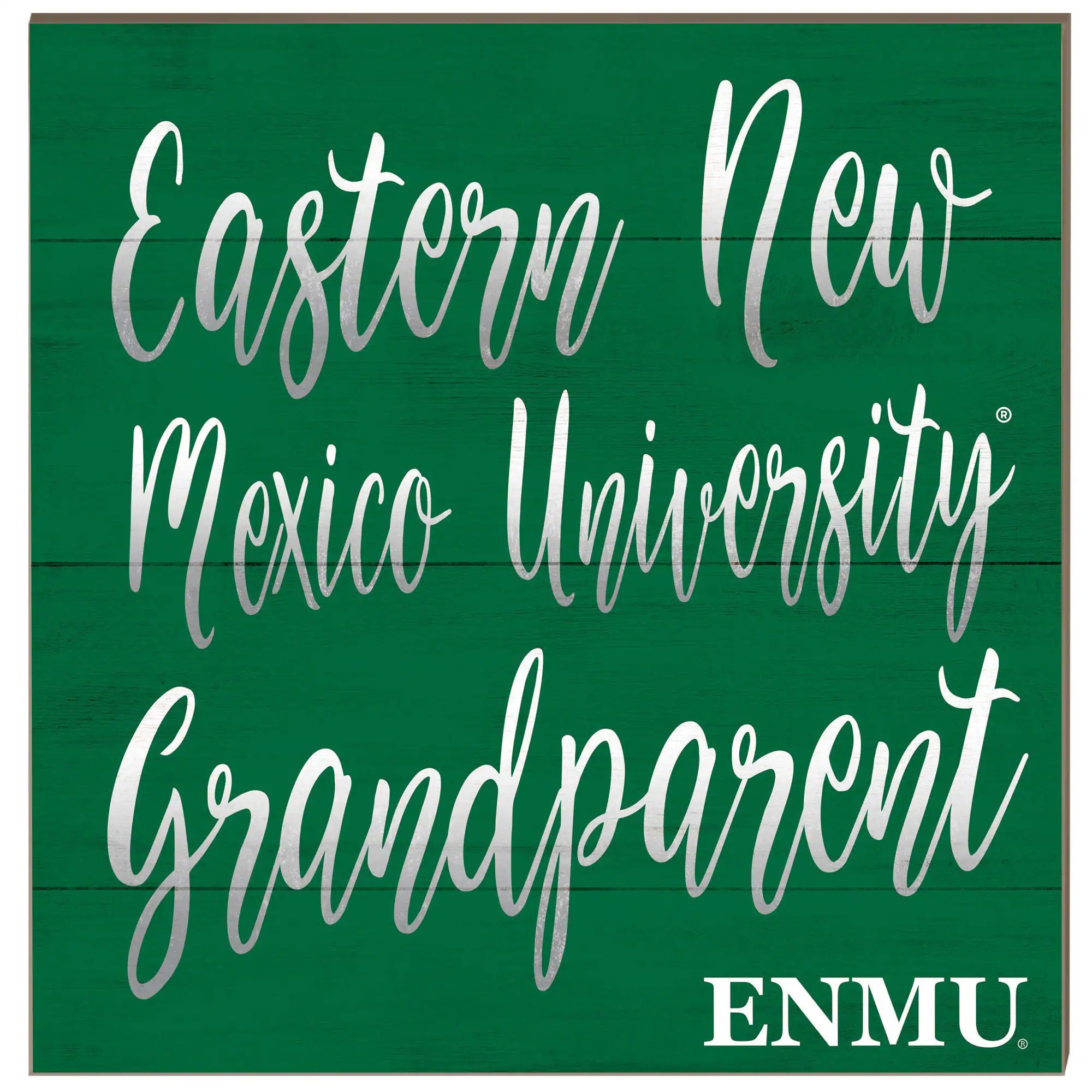 Eastern New Mexico Greyhounds 10'' x 10'' Grandparent Plaque