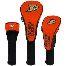 WinCraft - Anaheim Ducks Three-Pack Golf Club Headcover Set - Multicolor
