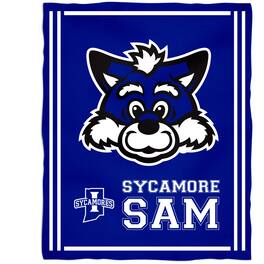 Vive La Fete - Indiana State Sycamores 36'' x 48'' Children's Mascot Plush Blanket - Multicolor