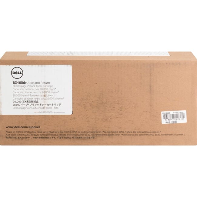 Dell - Original High Yield Laser Toner Cartridge - 1 Each - 20000 Pages - Black