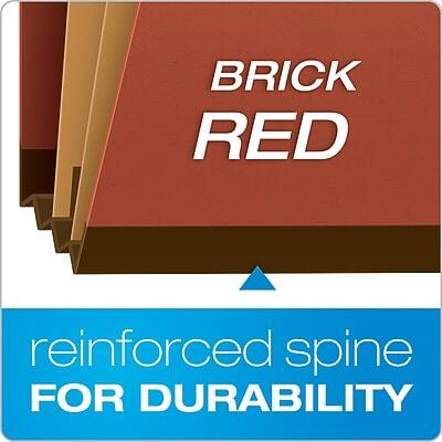 BRICK RED  
reinforced spine FOR DURABILITY