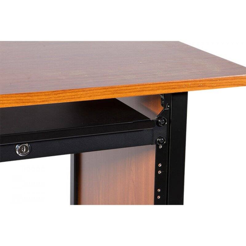 Alt View 3. On Stage Stands - OnStage RDLS1000 1U Locking Rack Drawer, Shallow (RDLS 1000) - Black.