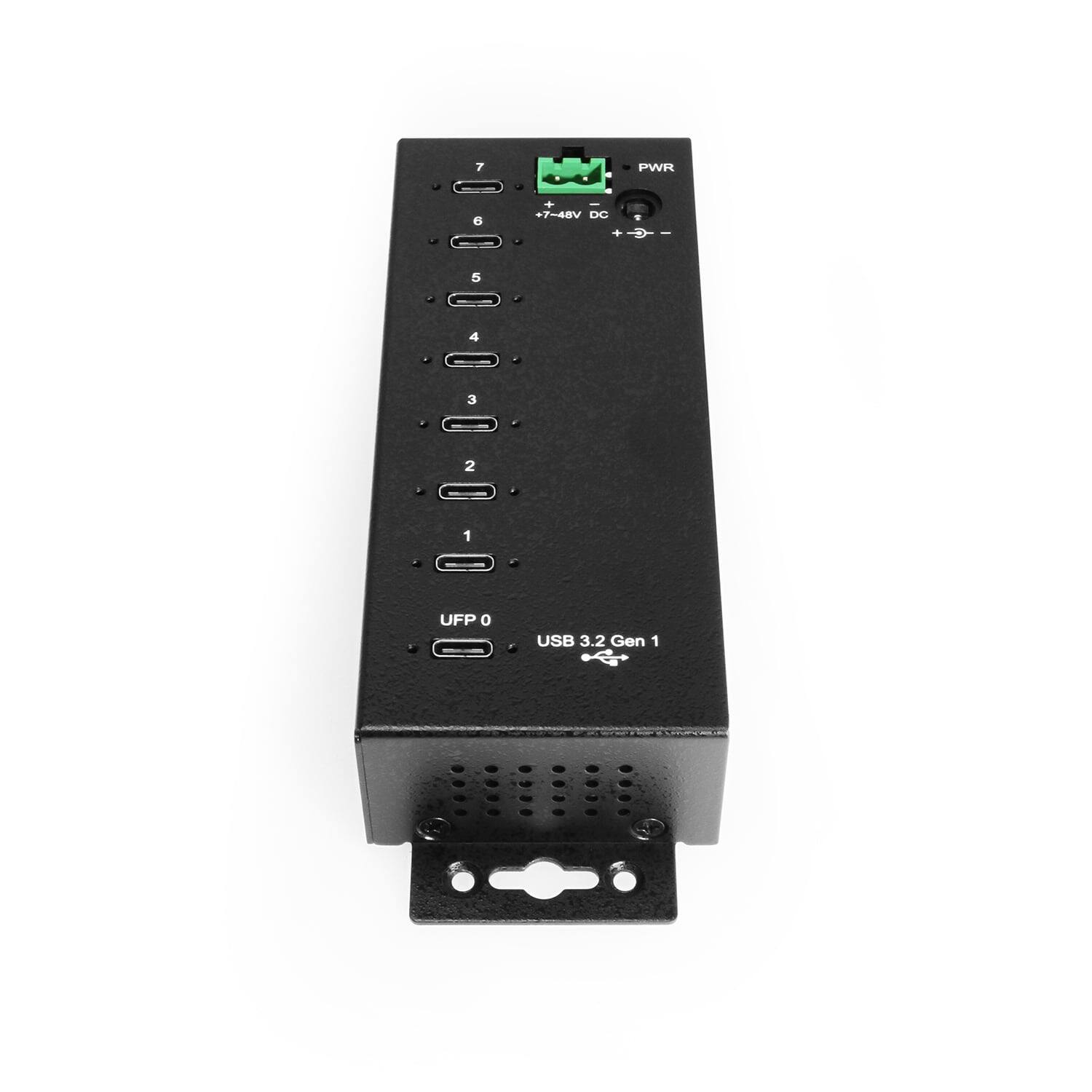 7
PWR
6
+ +7-48V DC +
5
-
5
4
3
2
1
UFP 0
USB 3.2 Gen 1